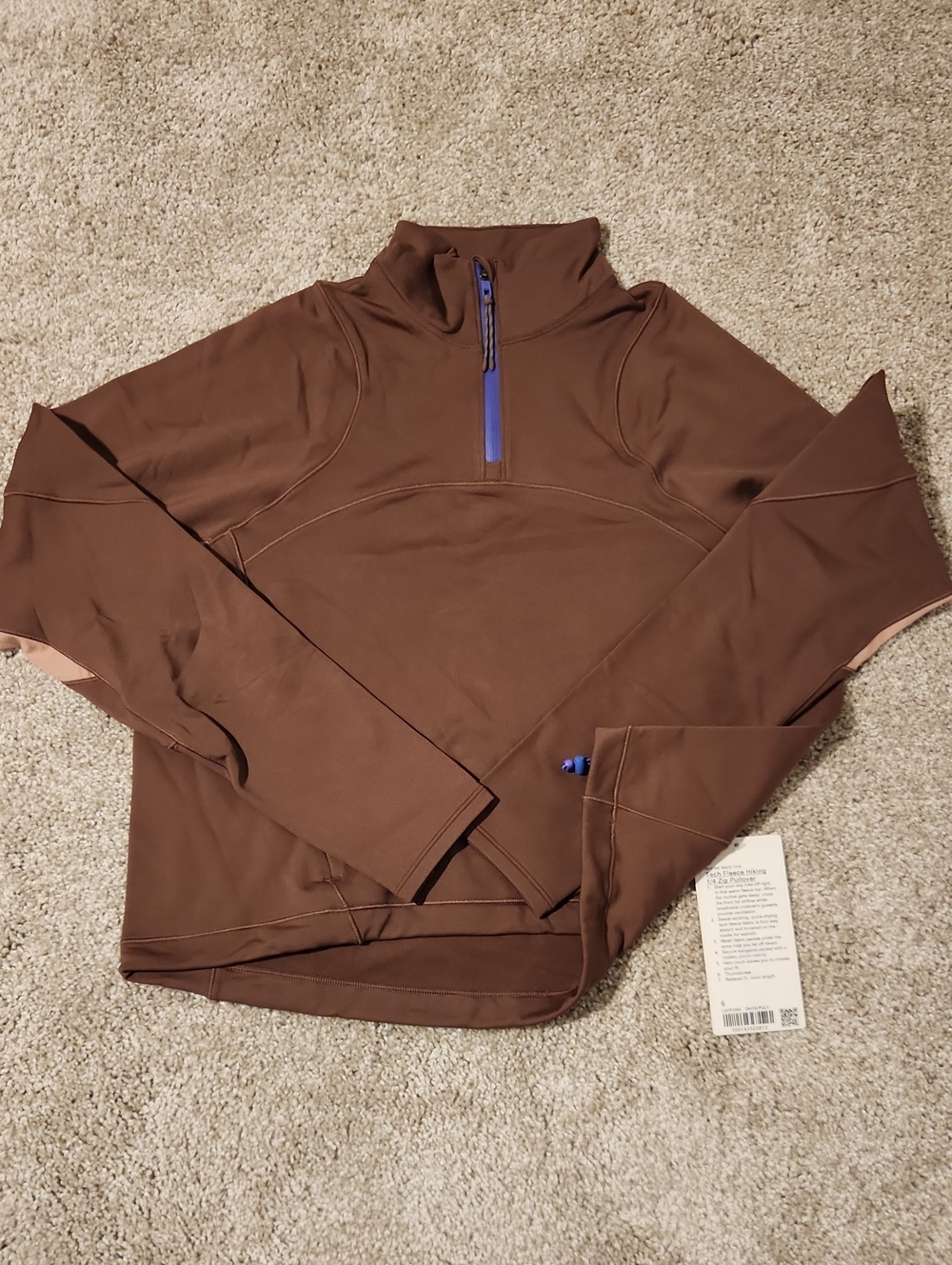 Lululemon Fleece Hiking 1/4 Zip